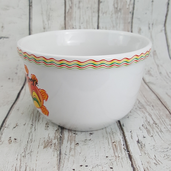 Corn Flakes Cereal Bowl And Matching Spoon - Picture 12 of 15